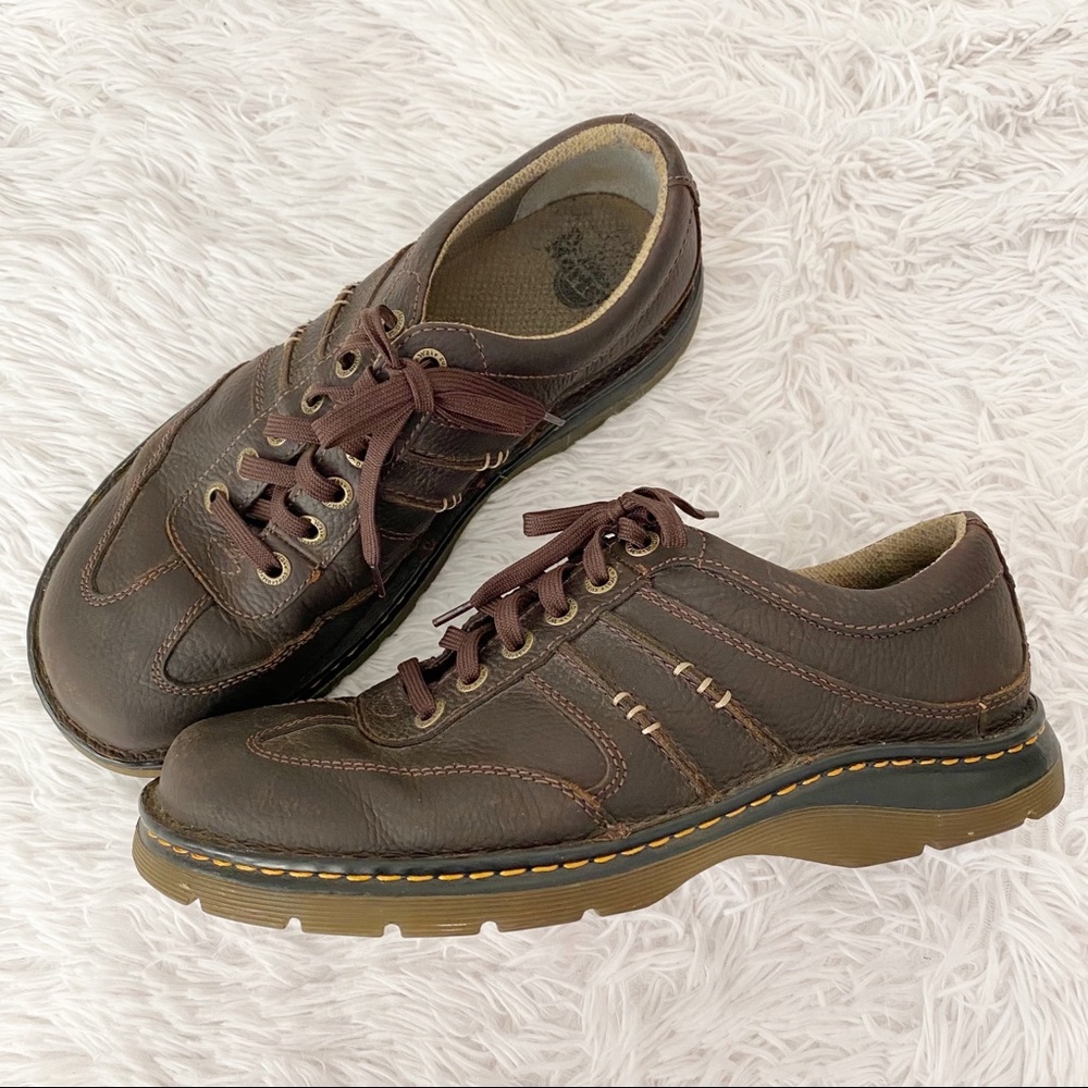 Dr. Martens Dawes Men Leather Work Shoes
